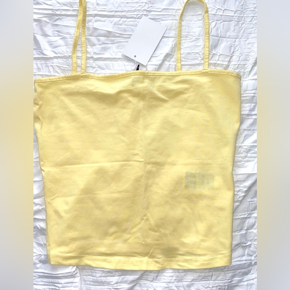 Square neck tank top
